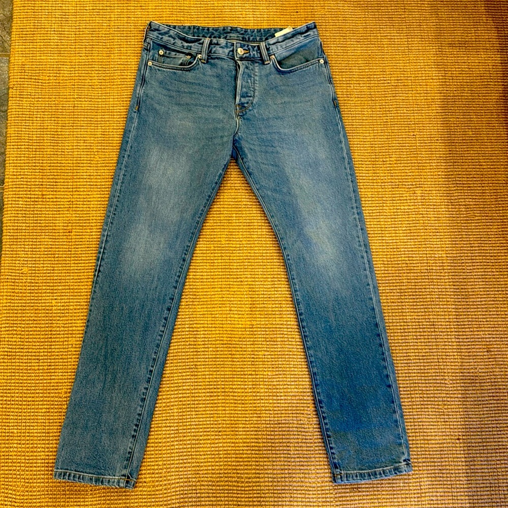 Buck Mason Maverick Slim Jeans in Blue